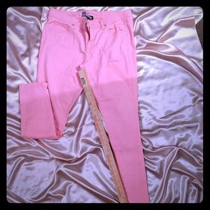 Pink capri pants